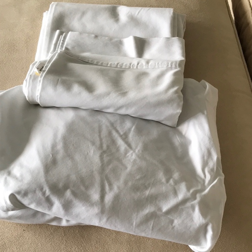 Full size fitted & top sheet